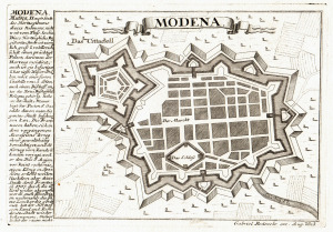 01.Modena mappa XVIII